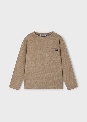 Mayoral Long Sleeve t-shirt - Caramel
