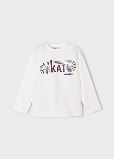 Mayoral Long Sleeve t-shirt - Cream