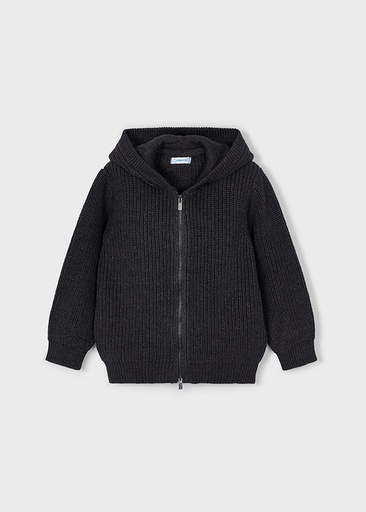 Mayoral Knitting pullover with hood - H. Shadow