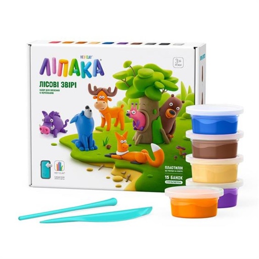 Hey Clay Forest Animals 15 cans