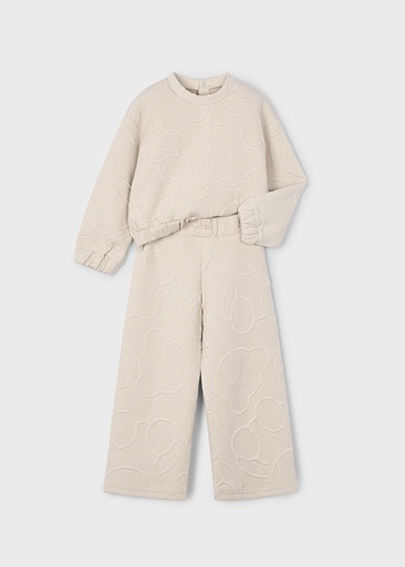 Mayoral Padded tracksuit - Sand