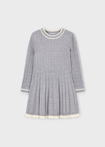 Mayoral Knit dress - Silver