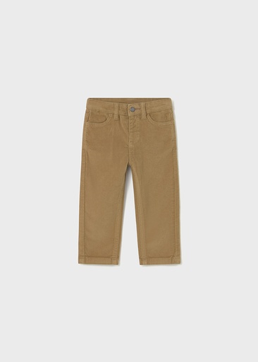 Mayoral Basic regular fit pants - Wood