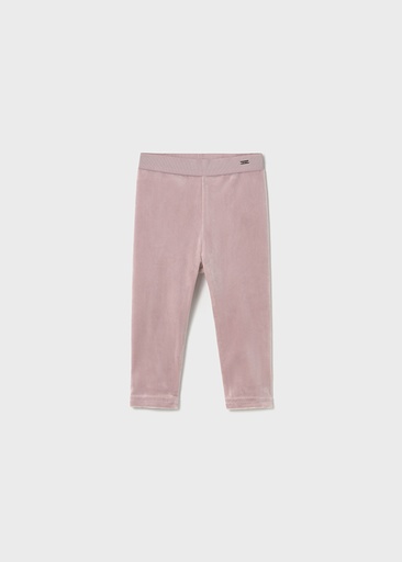 Mayoral Basic velvet leggings - Crystal