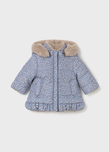 Mayoral Reversible coat - Dream blue