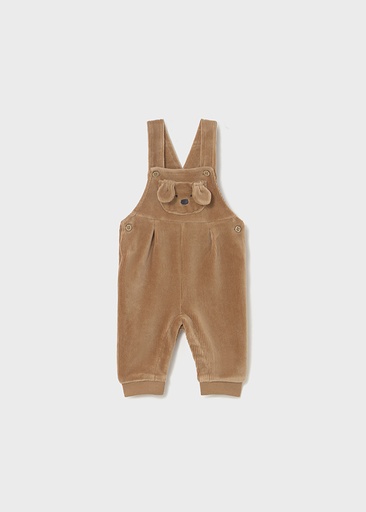 Mayoral Corduroy dungaree - Toffee