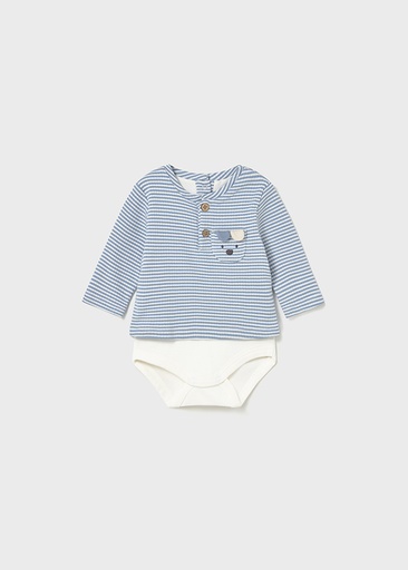 Mayoral Bodysuit shirt - Blue bell