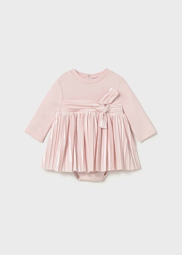 Mayoral Matched romper - Baby Rose