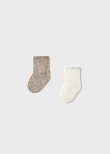 Mayoral Dressy socks set - Light brwn