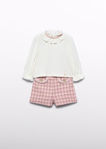 Abel & Lula Bermuda set - Petal 5710