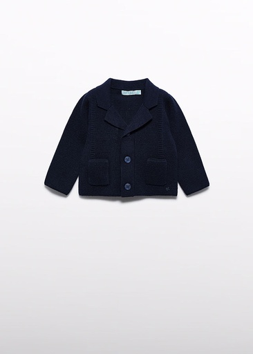 Abel & Lula Knit jacket - Navy