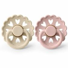 Frigg - Round Latex 2 pack Beige/Blush (size 2) 