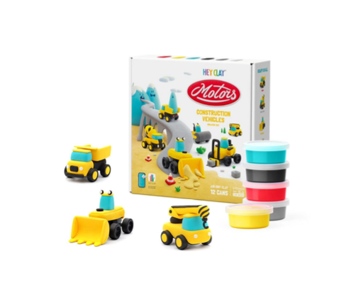 Hey Clay Construction Vehicles 