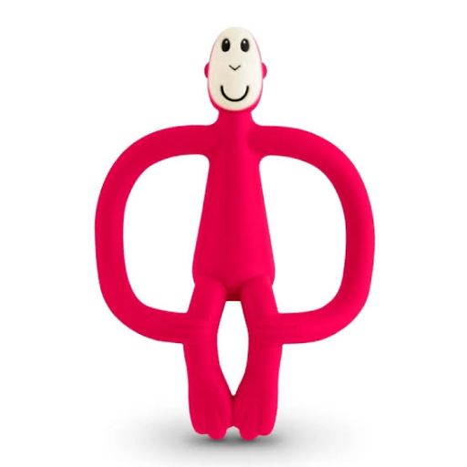 Matchstick Monkey Teething Monkey Red 
