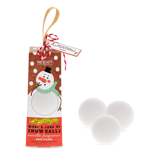 Mad Beauty Naughty List Snowballs Fizzer Trio 