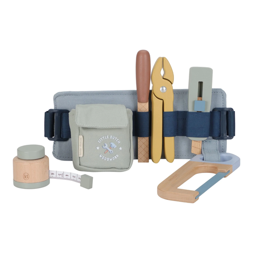 [LD2543] Little Dutch - Tool belt with wooden tools FSC