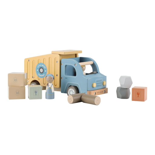 [LD2535] Little Dutch - Wooden dump truck FSC