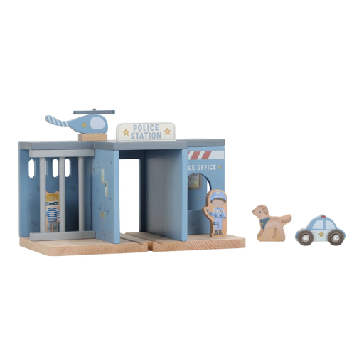 [LD2539] Little Dutch - Wooden police station with accessories FSC