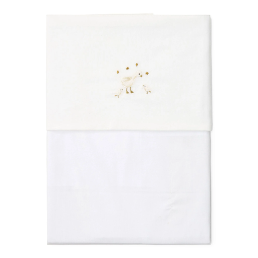 [LD-TE10195032] Little Dutch - Embroidered sheet Little Goose 110x140