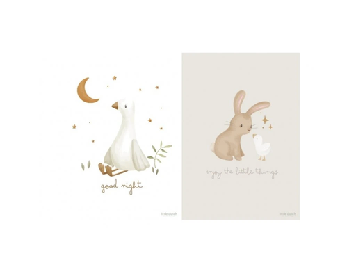 [LD-PW10295032] Little Dutch - Poster A3 NBN Little Goose