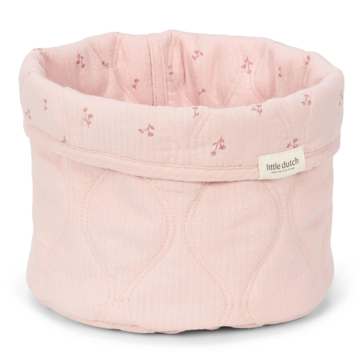 [LD-DE30155037] Little Dutch - Small quilted changing basket Pure Blossom