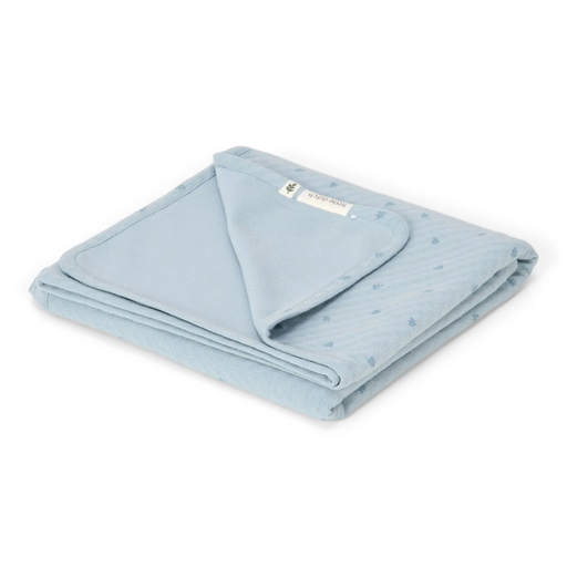 [LD-TE12245042] Little Dutch - Summer blanket Pure Denim Blue 70x100