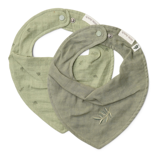 [LD-TE50115039] Little Dutch - Set of 2 bib bandanas Pure Sage