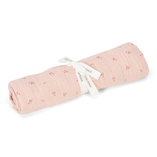 [LD-TE51955038] Little Dutch - Muslin swaddle blanket Pure Blossom 120x120