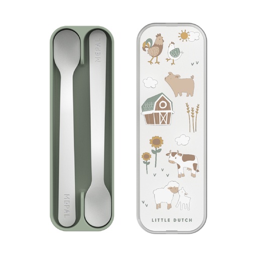 Little Dutch Little Farm Spoons - 2 Pack