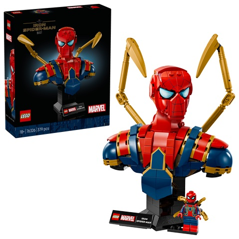[205426] Lego Iron Spider-Man Bust 