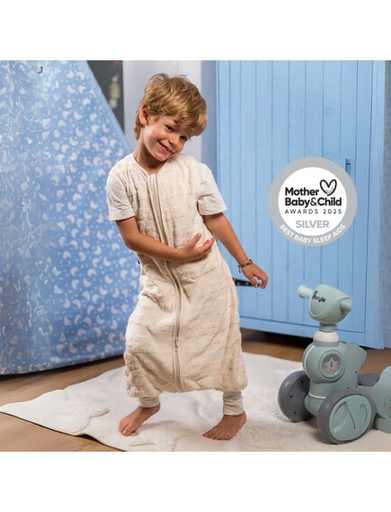 Baby Bliss Sleeping Bag with Legs 2,5 TOG 6-18 months - Dreamy Cream 