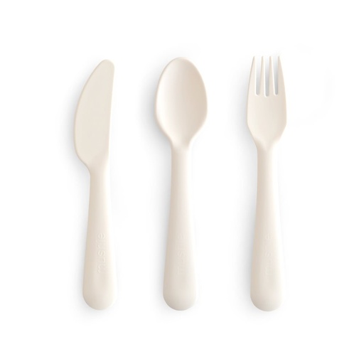 Mushie Cutlery set Ivory 