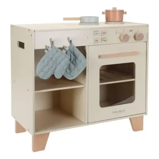 [LD2498] LITTLE DUTCH Wooden play kitchen FSC Limited Edition