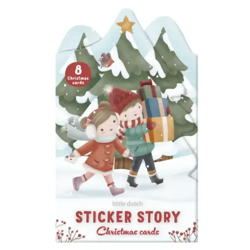[LD126640] LITTLE DUTCH Sticker story Christmas